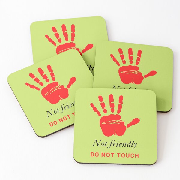 Item preview, not friendly do not touch designed and sold by VinCut.