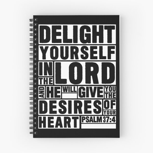 Item preview, Psalm 37:4 Delight yourself in the LORD designed and sold by plushism.