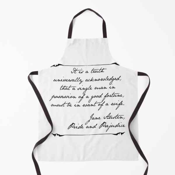 Item preview, Jane Austen: It is truth universally acknowledged designed and sold by Cartotastic.