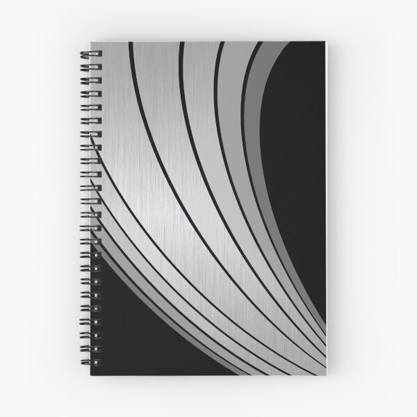 Item preview, Stripes Abstract silver Art designed and sold by Tshirtstory.