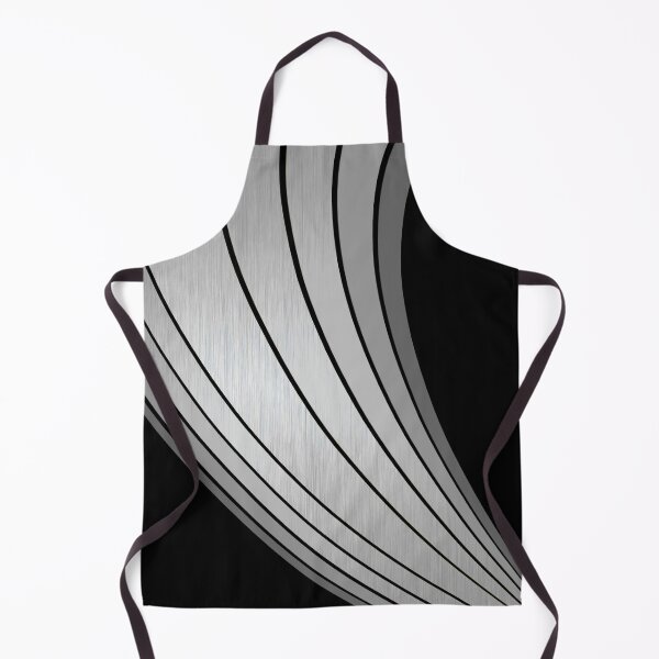 Item preview, Stripes Abstract silver Art designed and sold by Tshirtstory.