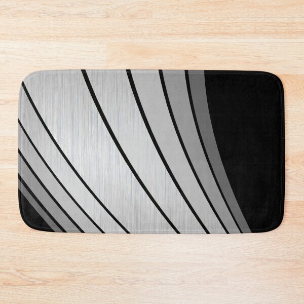 Item preview, Stripes Abstract silver Art designed and sold by Tshirtstory.
