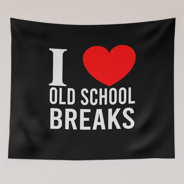Item preview, I Love Old School Breaks Back to School designed and sold by AuroraApparel.