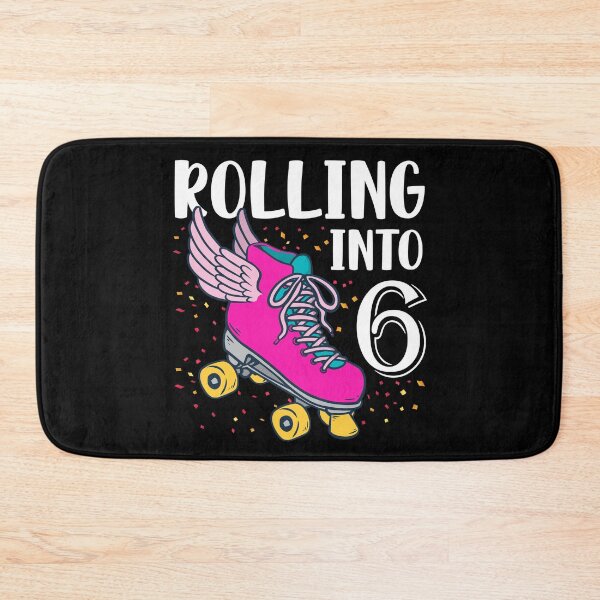 Item preview, Rolling Into 6 Years Old Girls Birthday  designed and sold by Eddie SH.