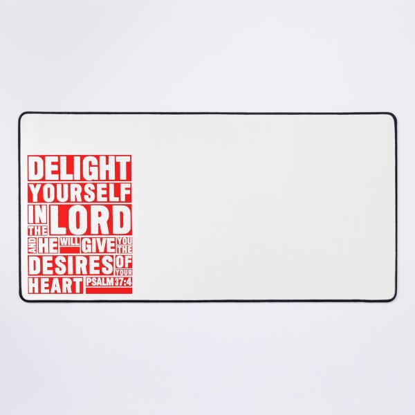 Item preview, Psalm 37:4 Delight yourself in the LORD designed and sold by plushism.