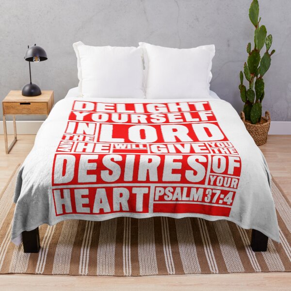 Item preview, Psalm 37:4 Delight yourself in the LORD designed and sold by plushism.