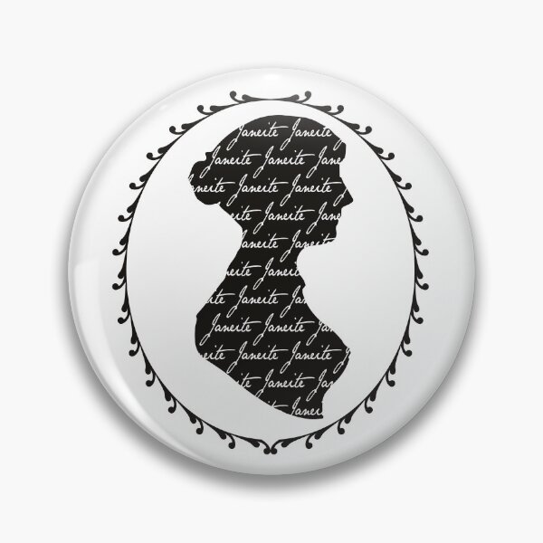 Item preview, Jane Austen: Janeite silhouette designed and sold by Cartotastic.
