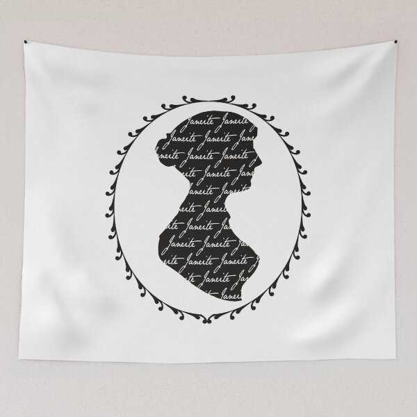 Item preview, Jane Austen: Janeite silhouette designed and sold by Cartotastic.