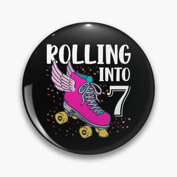 Item preview, Rolling Into 7 Years Old Girls Birthday  designed and sold by Eddie SH.