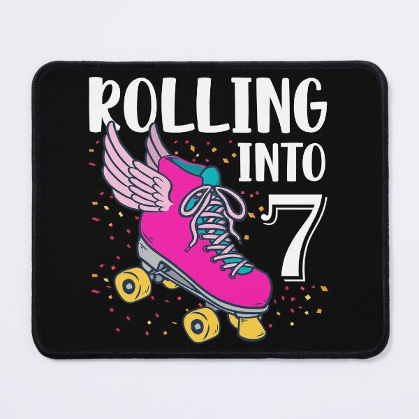 Item preview, Rolling Into 7 Years Old Girls Birthday designed and sold by Eddie SH.