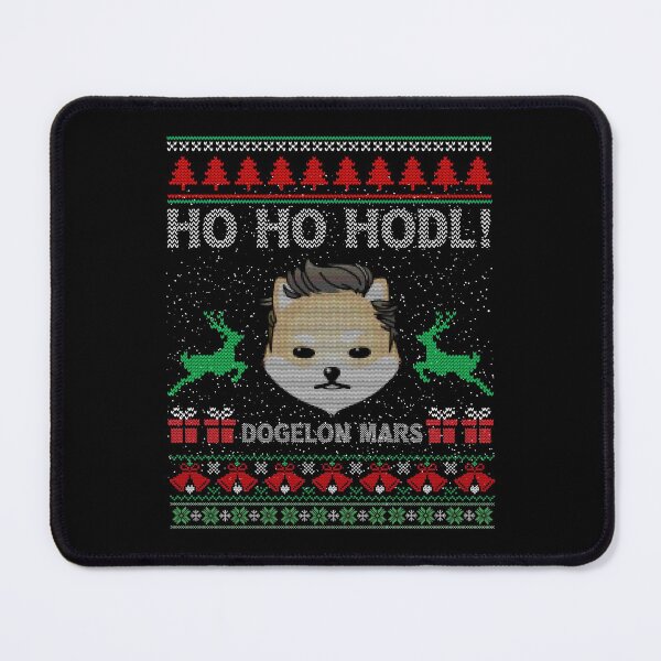 Item preview, Ugly Sweater Christmas Dogelon Mars ELON Coin HO HO HODL Crypto Token Cryptocurrency Blockchain Wallet designed and sold by AriellaGross.