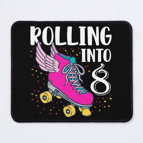 Item preview, Rolling Into 8 Years Old Girls Birthday designed and sold by Eddie SH.
