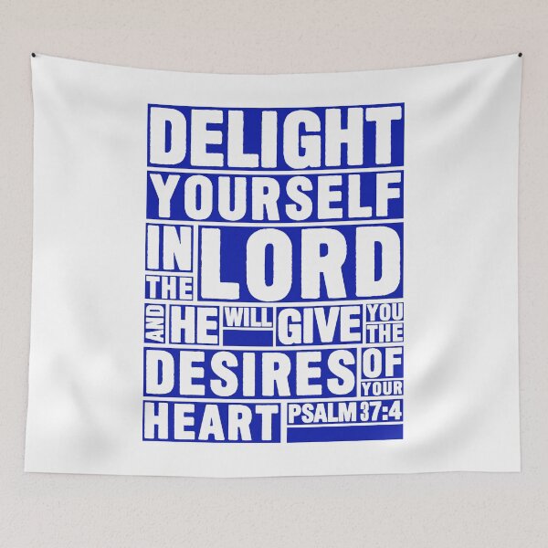 Item preview, Psalm 37:4 Delight yourself in the LORD designed and sold by plushism.
