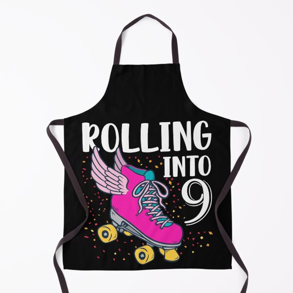 Item preview, Rolling Into 9 Years Old Girls Birthday designed and sold by Eddie SH.