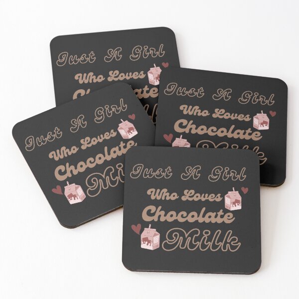 Item preview,  Just a Girl Who Loves Chocolate Milk  designed and sold by RedFlowerful.