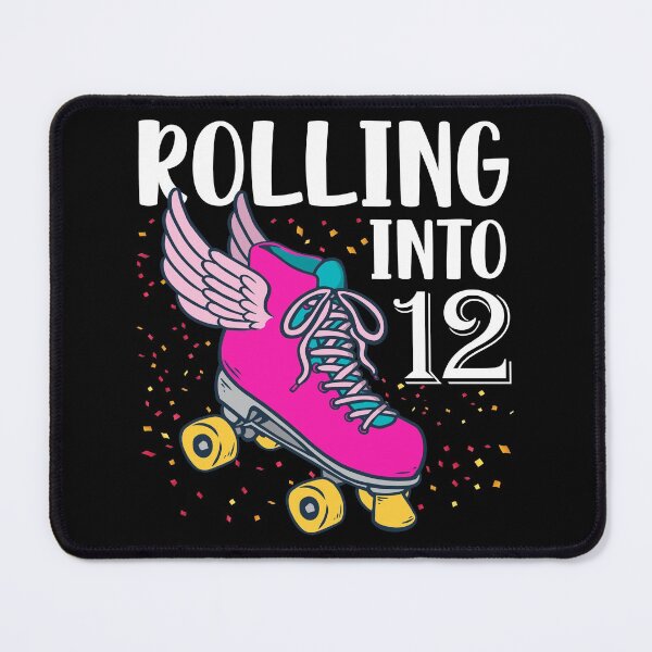 Item preview, Rolling Into 12 Years Old Girls Birthday designed and sold by Eddie SH.