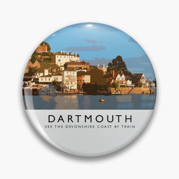 Item preview, Dartmouth (Railway Poster) designed and sold by andrewroland.
