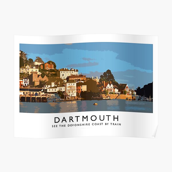 Dartmouth (Railway Poster) Poster