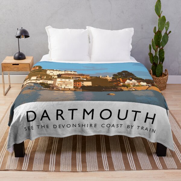 Item preview, Dartmouth (Railway Poster) designed and sold by andrewroland.
