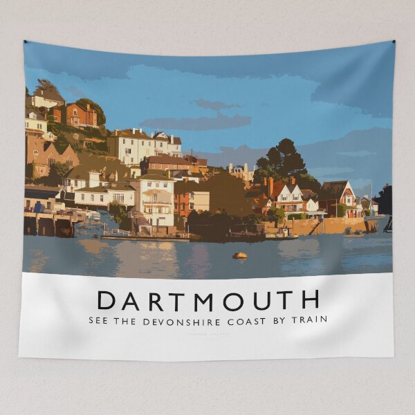 Item preview, Dartmouth (Railway Poster) designed and sold by andrewroland.