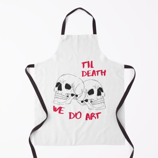 Item preview, Till Death We Will Do Art With Twin Skulls designed and sold by Avani01.