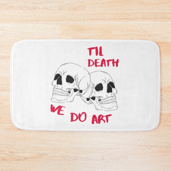 Item preview, Till Death We Will Do Art With Twin Skulls designed and sold by Avani01.