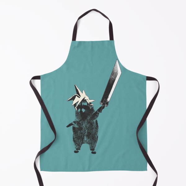 Item preview, Raccoon wielding Buster Sword designed and sold by autoboxdesign.