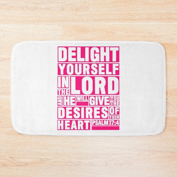 Item preview, Psalm 37:4 Delight yourself in the LORD designed and sold by plushism.