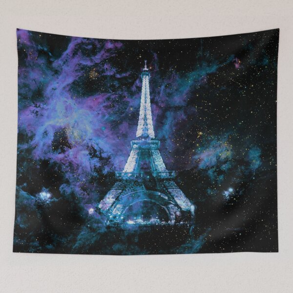 Item preview, Paris Dreams Purple Blue Teal designed and sold by 2sweetsDesign.