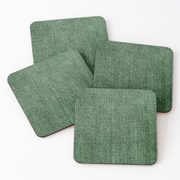 Item preview, Vintage Retro Dark Green Jeans  designed and sold by Saraartwork.