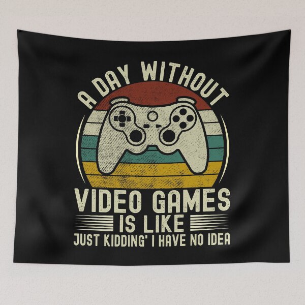 Item preview, A DAY WITHOUT VIDEO GAMES IS LIKE FUNNY GAMING  designed and sold by KGN  CREATIVITY.