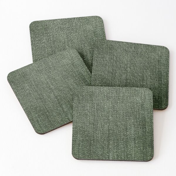 Item preview, Vintage Retro Dark Green Jeans  designed and sold by Saraartwork.