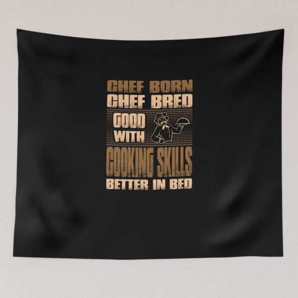 Item preview, Chef Born Chef Bred Good With Cooking Skills  designed and sold by aryagiri.