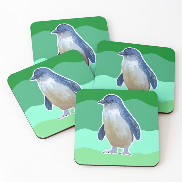 Item preview, Little Penguin with Green Palette Background designed and sold by Backstreet Lobotomy.