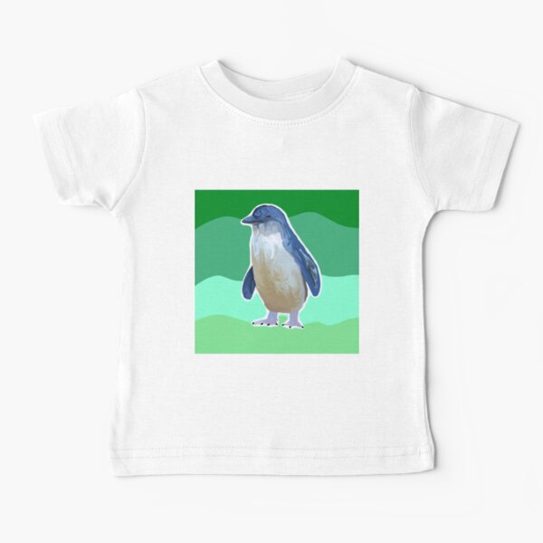 Item preview, Little Penguin with Green Palette Background designed and sold by nepheleartist.
