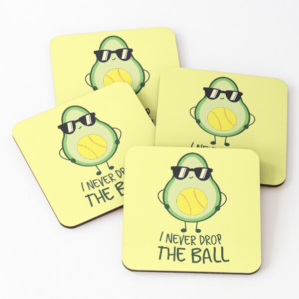 Item preview, Funny Avocado Softball Lover  designed and sold by champagnemoment.