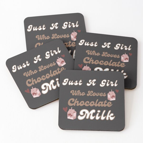 Item preview,  Just a girl who loves chocolate milk designed and sold by RedFlowerful.