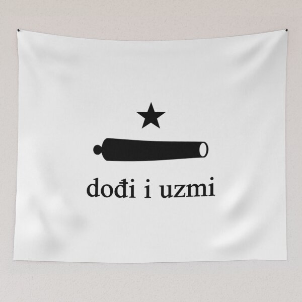 Item preview, 'dođi i uzmi' zastavu (Croatian Come and Take It Flag) designed and sold by JonathanR1994.