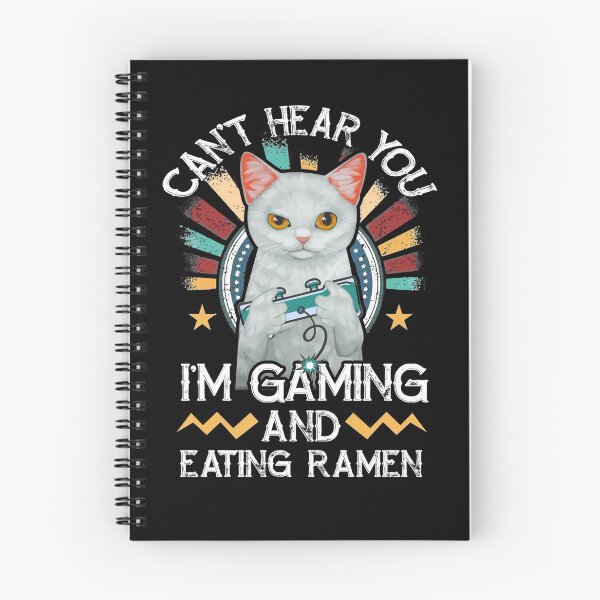 Item preview, Gamer Ramen Kitten funny quotes designed and sold by BrennaEirlys.