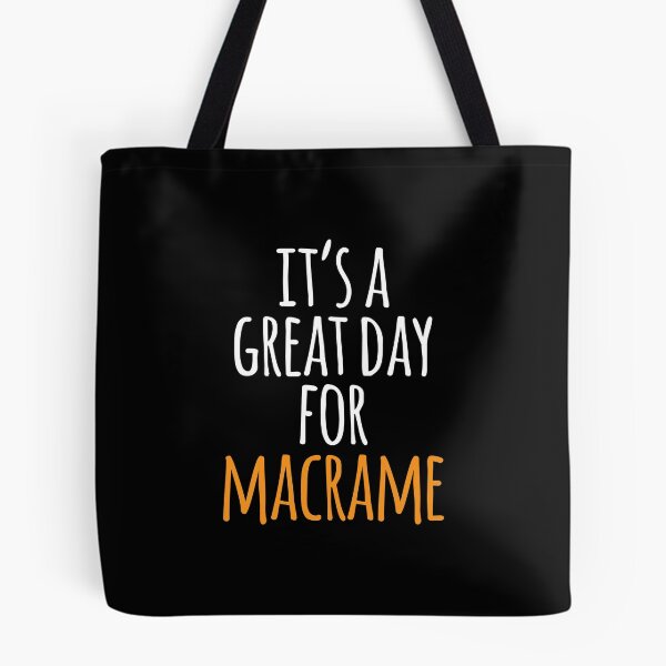 Item preview, It's a Great Day for Macrame designed and sold by kindxinn.
