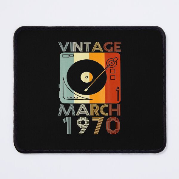 Item preview,  Retro March 1970 Tshirt 51st Birthday Gift 51 Years Old designed and sold by ClemfradaGaddi.