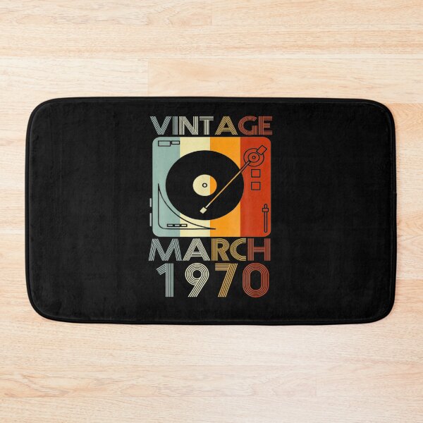Item preview,  Retro March 1970 Tshirt 51st Birthday Gift 51 Years Old designed and sold by ClemfradaGaddi.