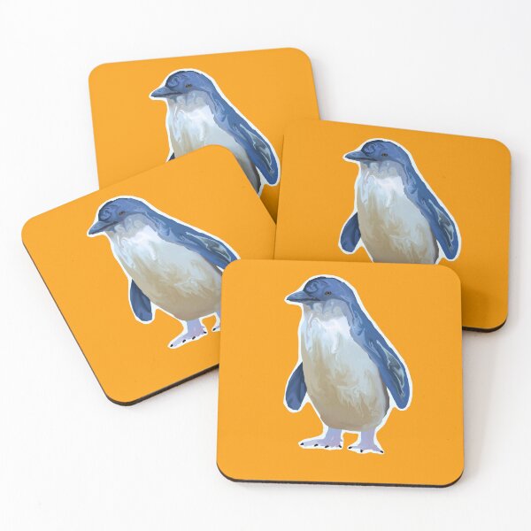 Item preview, Little Penguin Yellow Block Colour background designed and sold by Backstreet Lobotomy.
