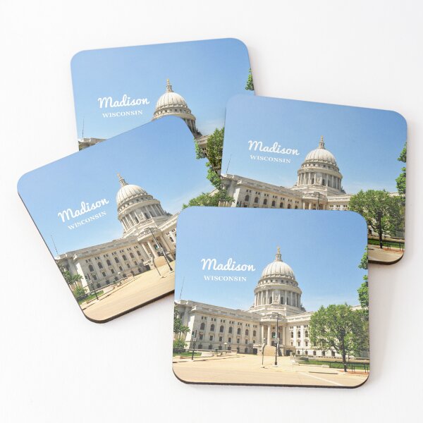 Item preview, Madison, Wisconsin - Madison Historic Landmark designed and sold by leemcnut.