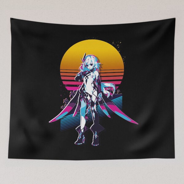 Item preview, Honkai Impact - Fu Hua *80s retro* designed and sold by MyRetroArt.