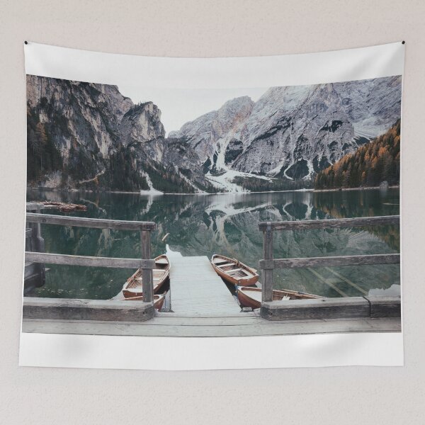 Item preview, Lake Braies - The Jewel of the Dolomites designed and sold by RegaloRepublic.