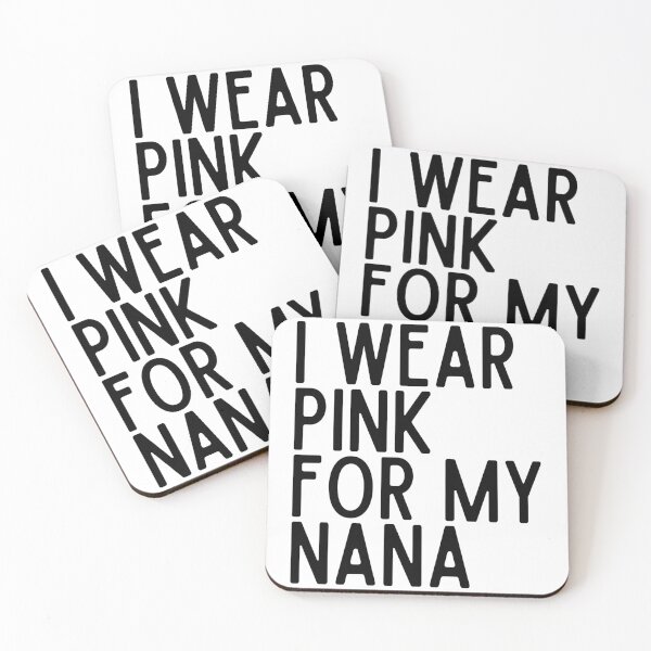 Item preview, i wear pink for my nana designed and sold by Jessadagorn Kasemsamran.