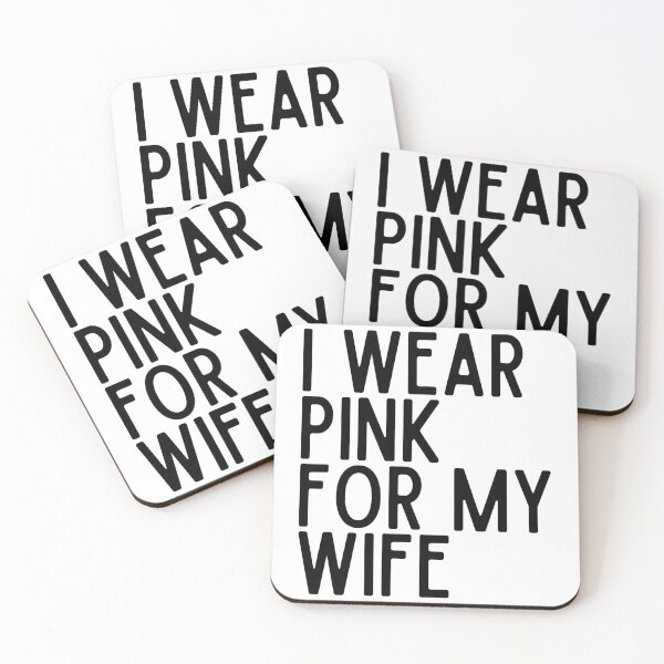 Item preview, I Wear Pink For My Wife Breast Cancer Awareness designed and sold by Jessadagorn Kasemsamran.
