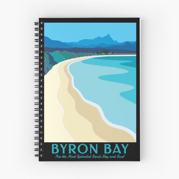 Item preview, Byron Bay Vintage Style Travel Art - Australia designed and sold by Jazznote.