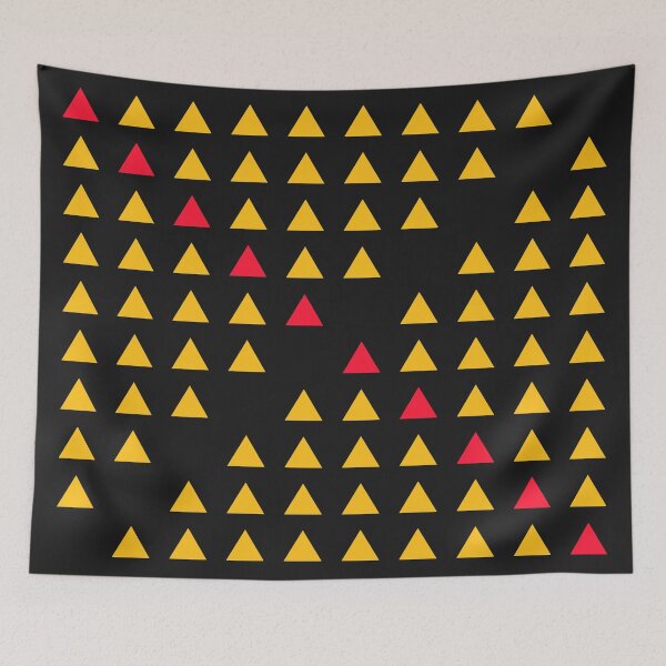 Item preview, Abstract Triangles Geometric Shapes - Modern Abstract Geometric Art designed and sold by jacnotjac.